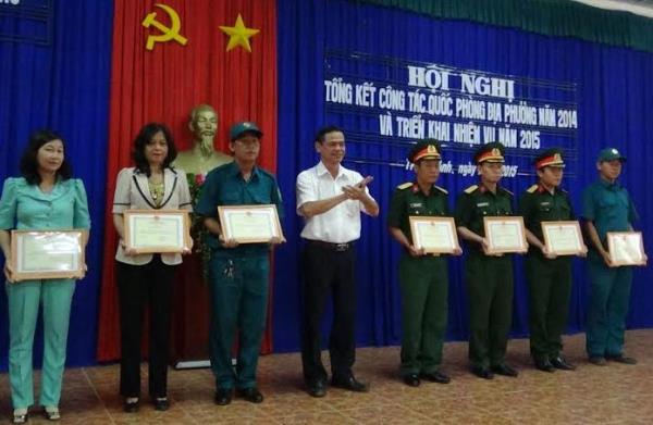 Thành phố Tây Ninh tổng kết công tác quốc phòng năm 2014